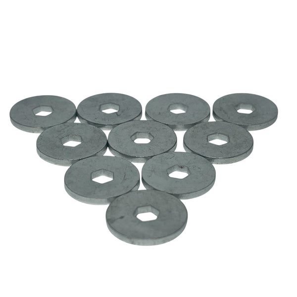10 x Hex washers