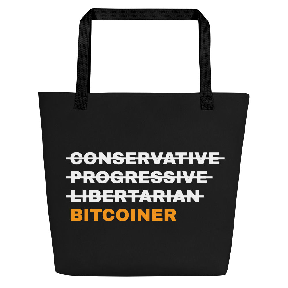Election Large Tote Bag - front view