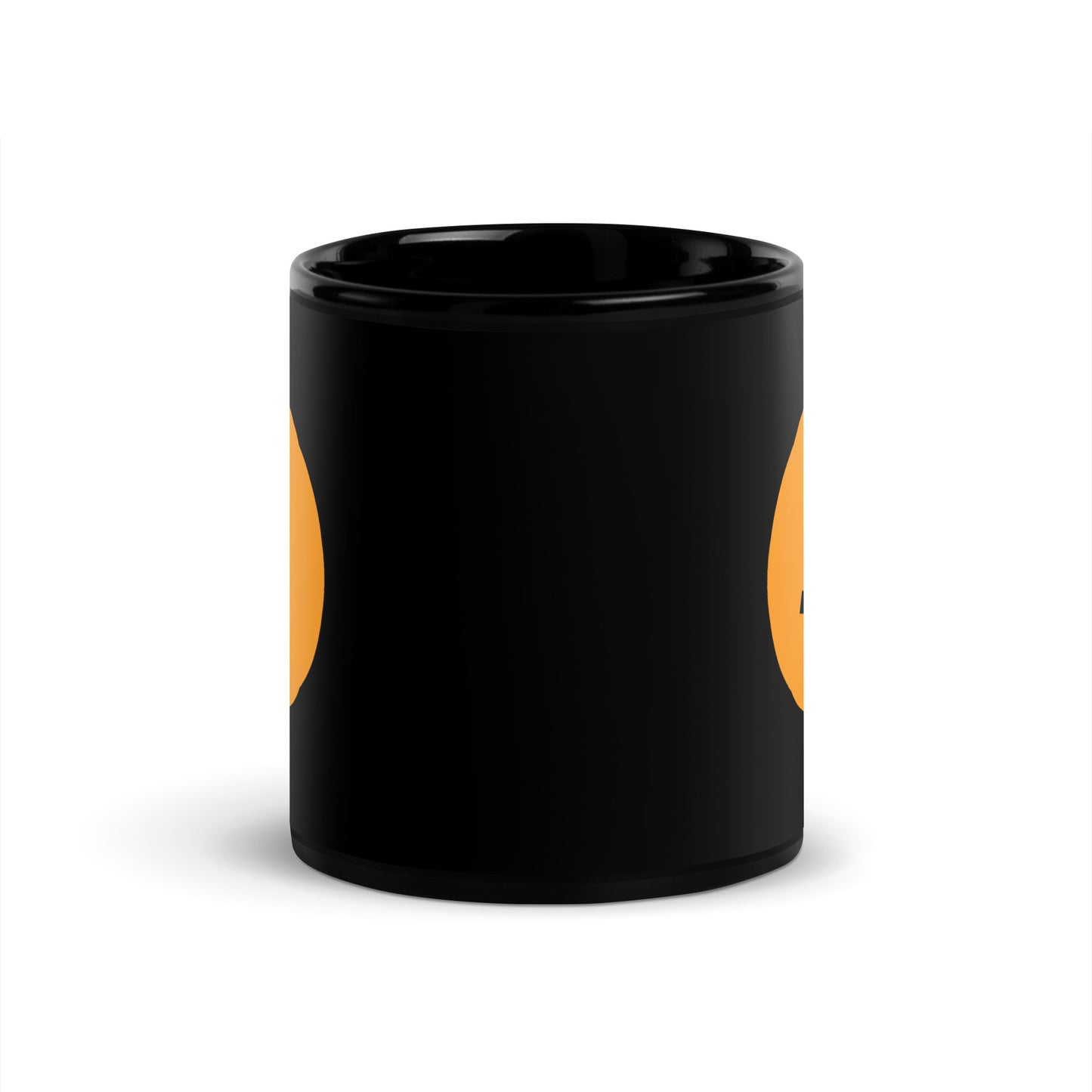 Bitcoin Logo Mug - Black