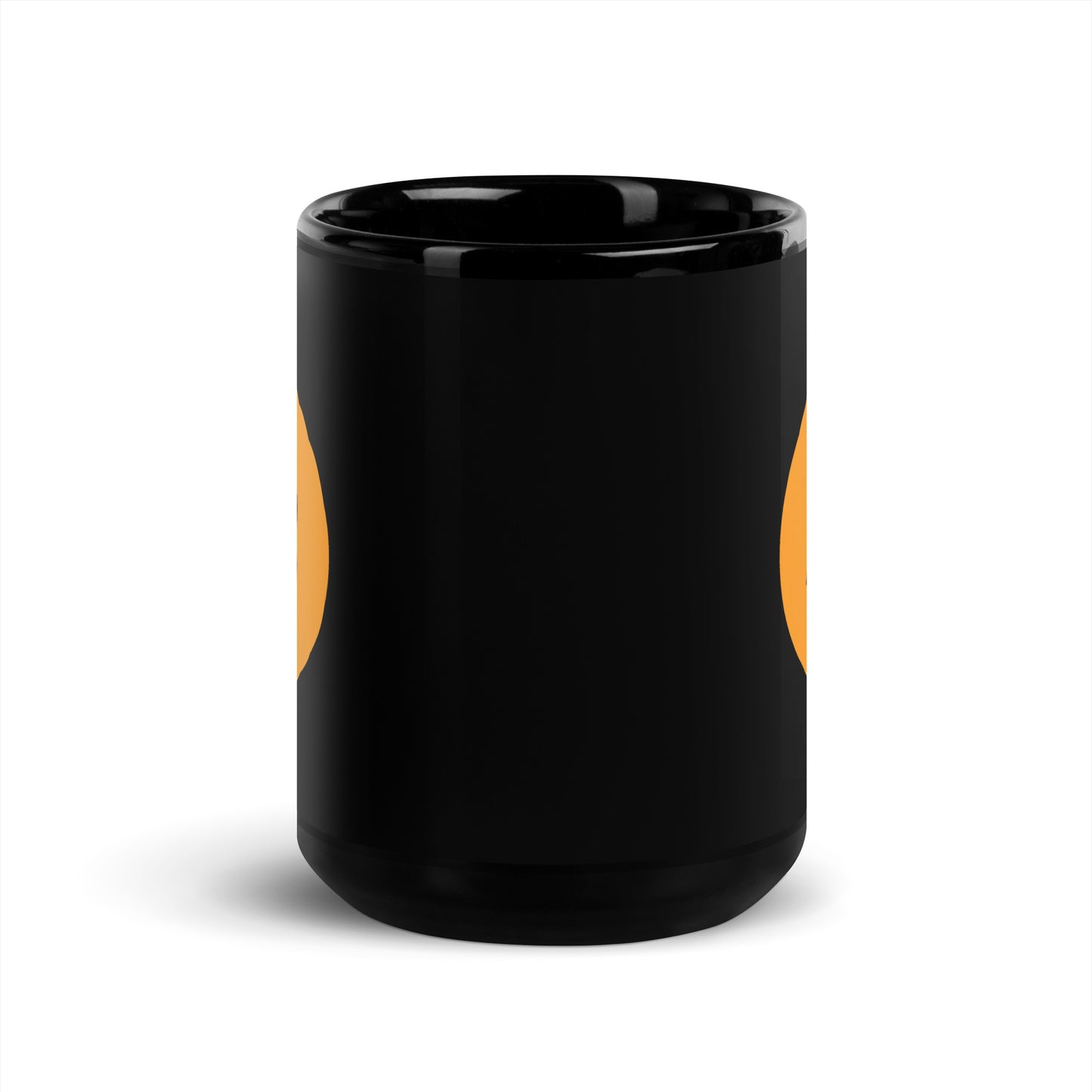 Bitcoin Logo Mug - Black