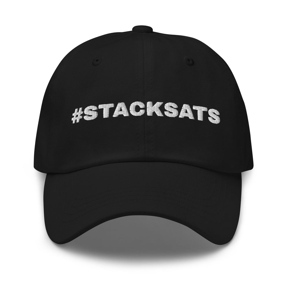 #STACKSATS Strapback Cap - front view