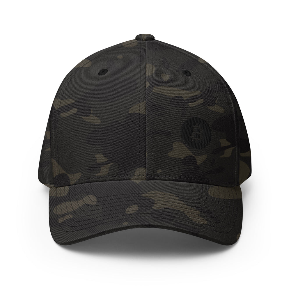 Bitcoin Logo Cap - front view