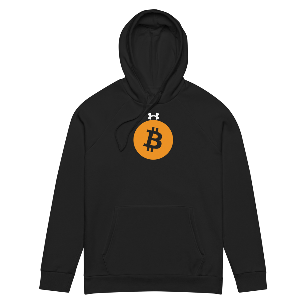 Classic Bitcoin Logo Under Armour Hoodie