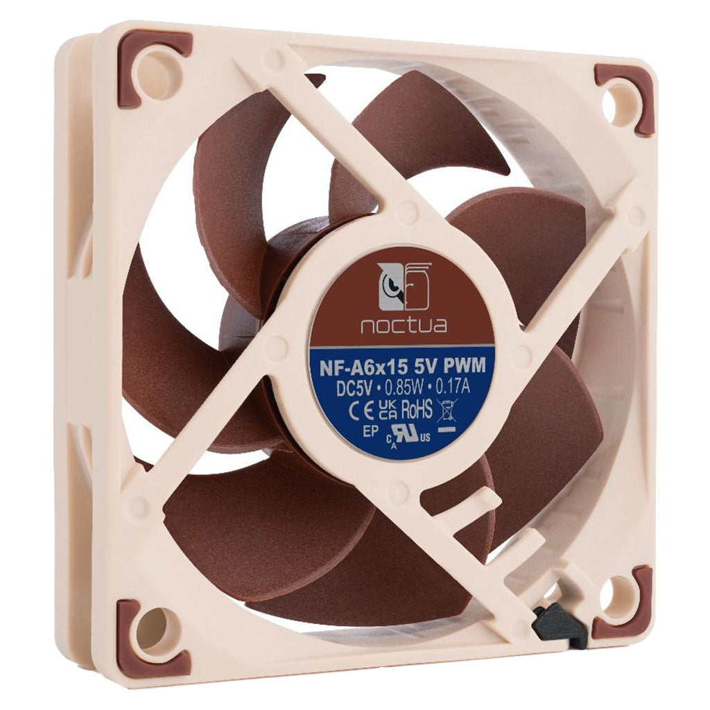 Noctua NF-A6x15 5V PWM, 60mm Premium Quiet Fan
