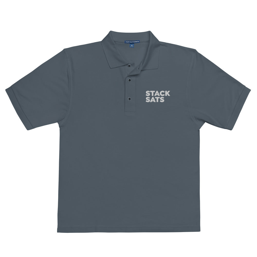 Stack Sats Premium Polo
