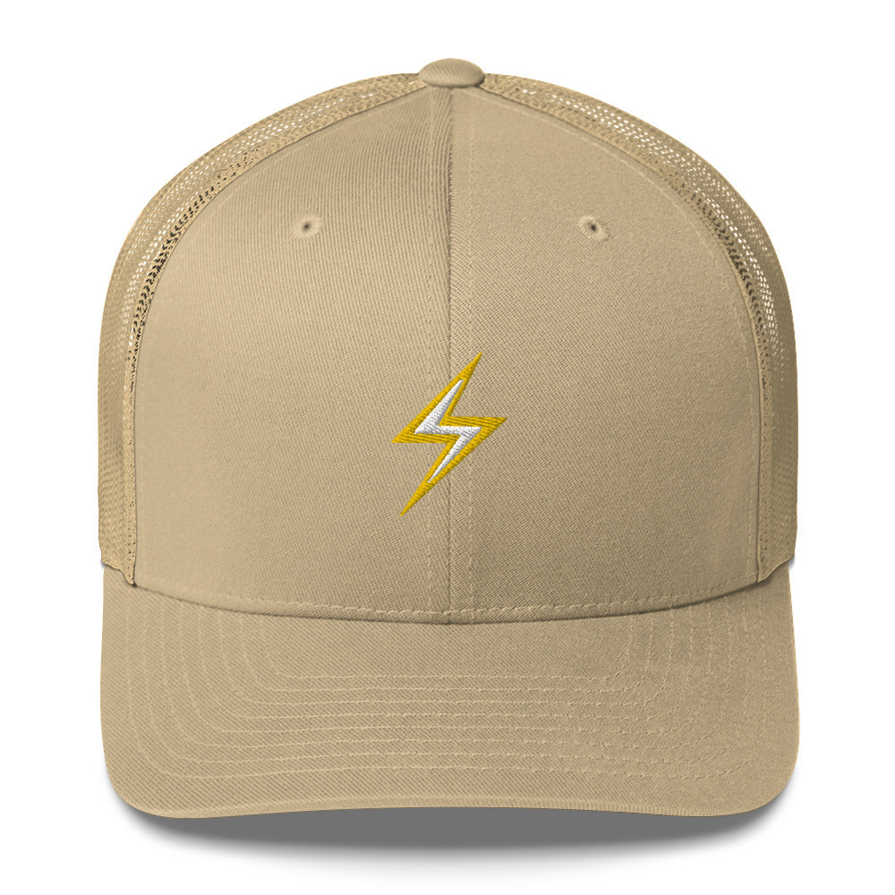 Lightning Zap Trucker Cap