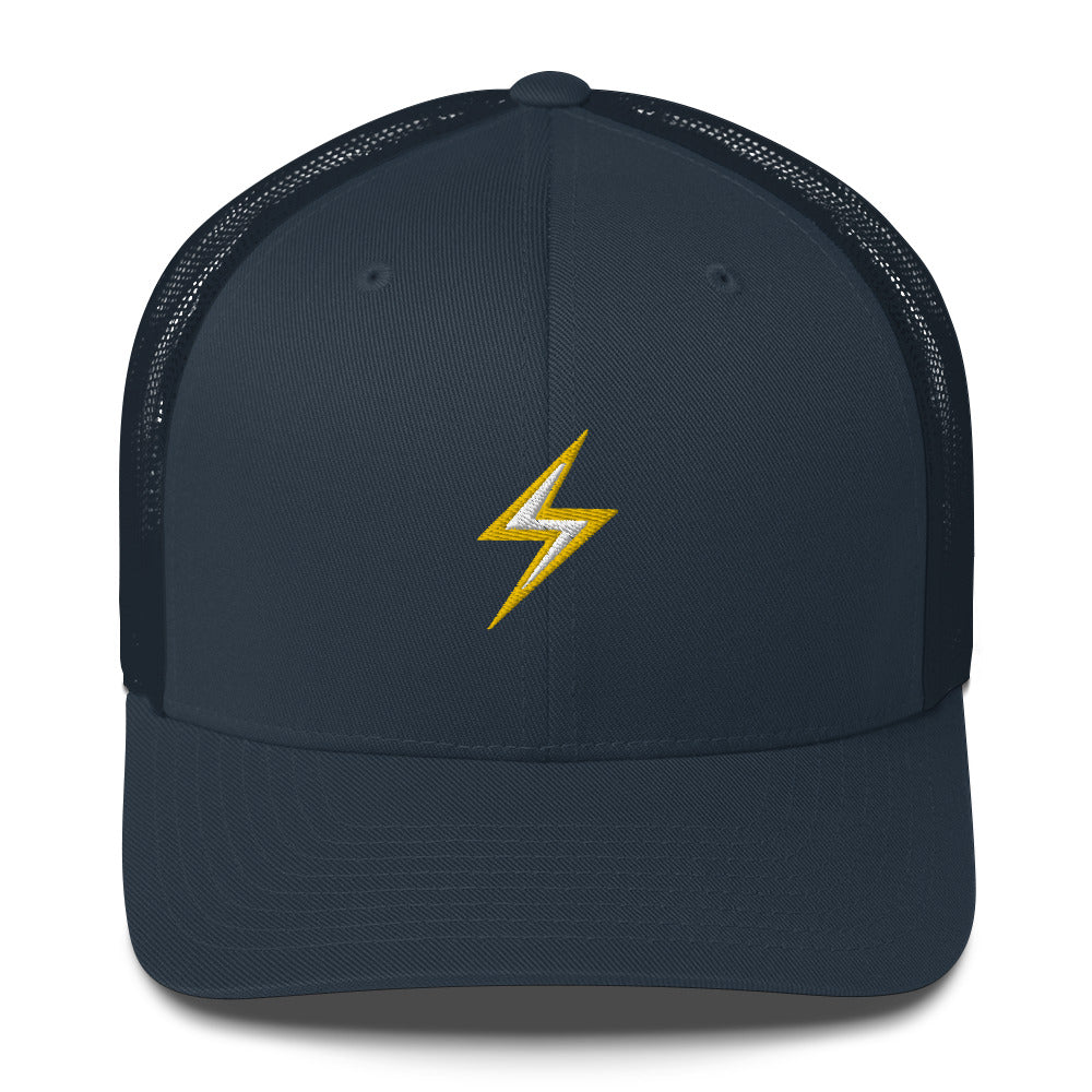 Lightning Zap Trucker Cap