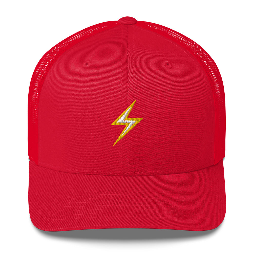 Lightning Zap Trucker Cap