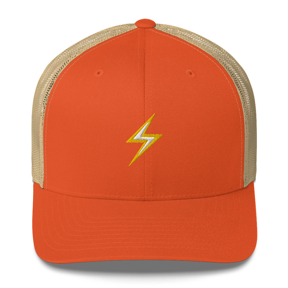 Lightning Zap Trucker Cap