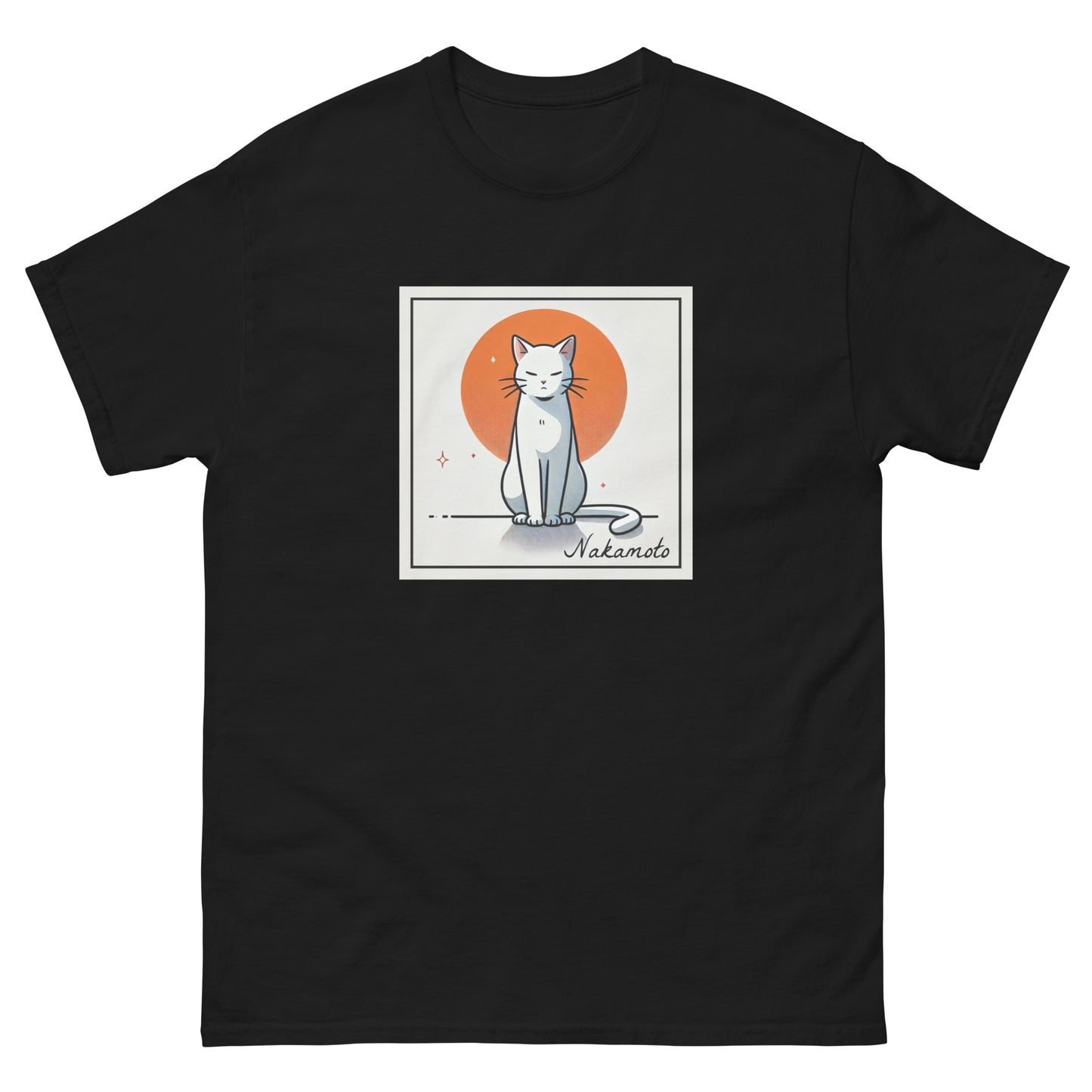Nakamoto Cat Men's Tee