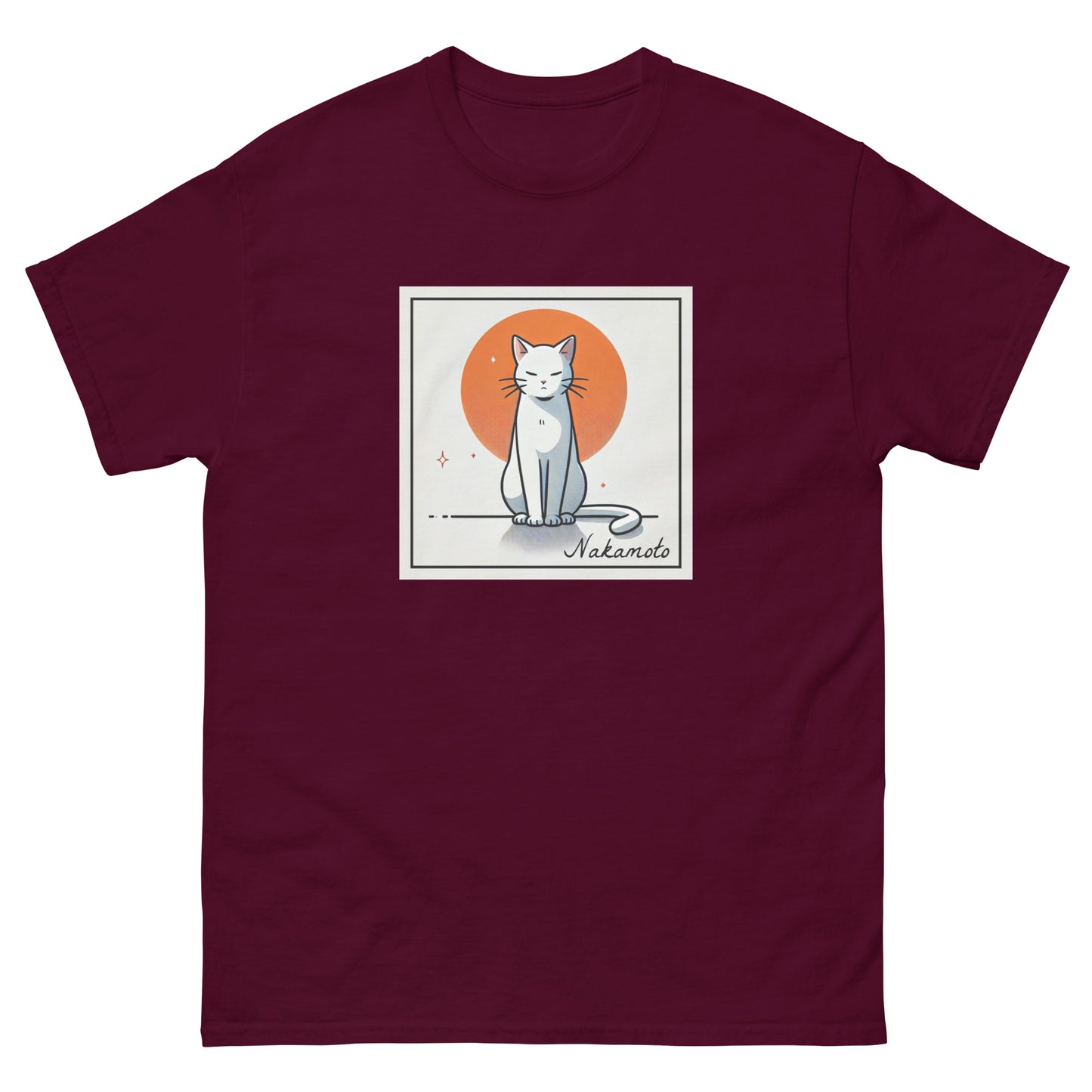 Nakamoto Cat Men's Tee