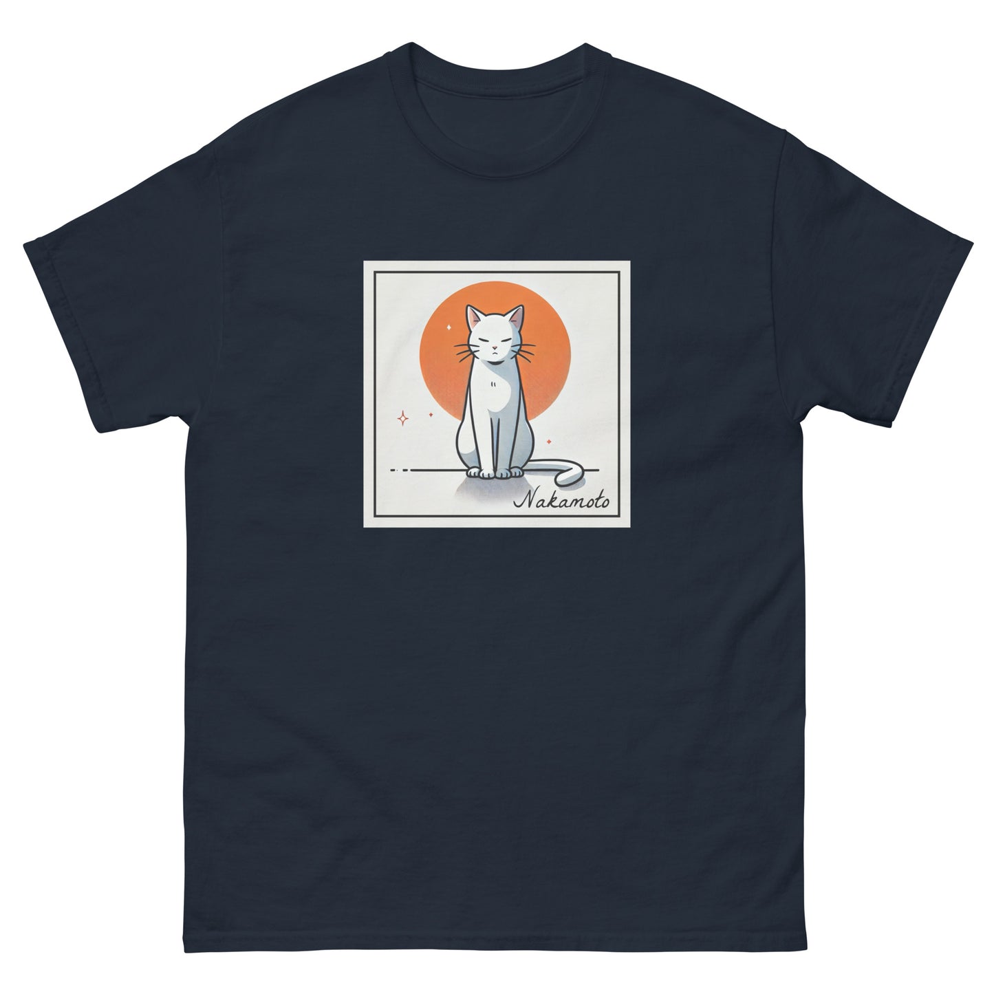 Nakamoto Cat Men's Tee