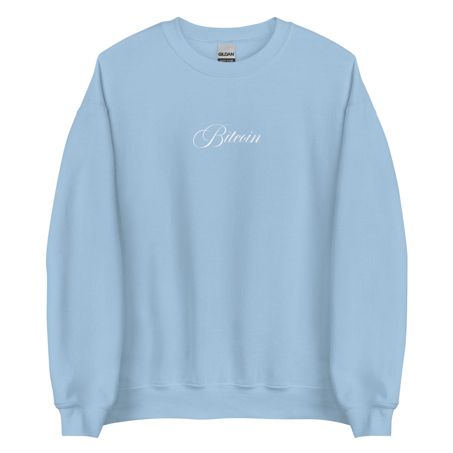 Cursive Bitcoin Sweatshirt