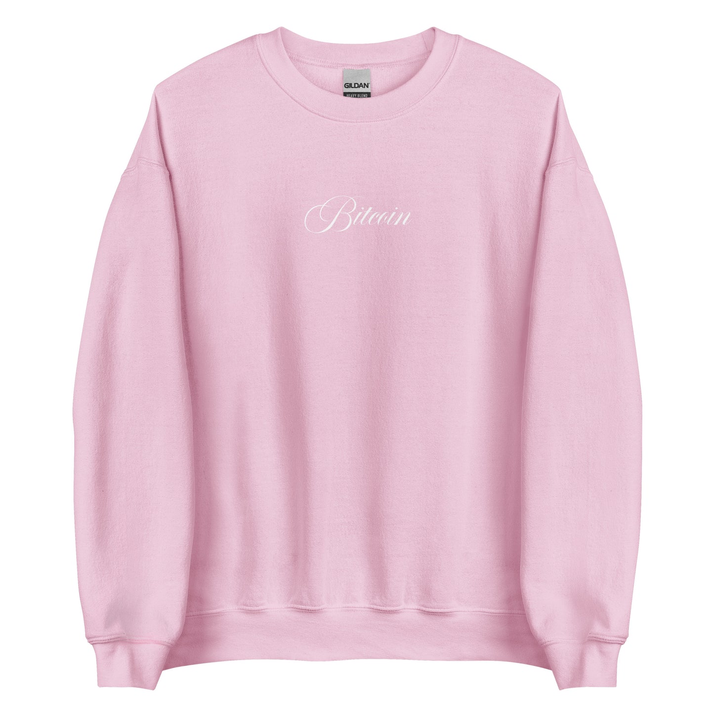 Cursive Bitcoin Sweatshirt
