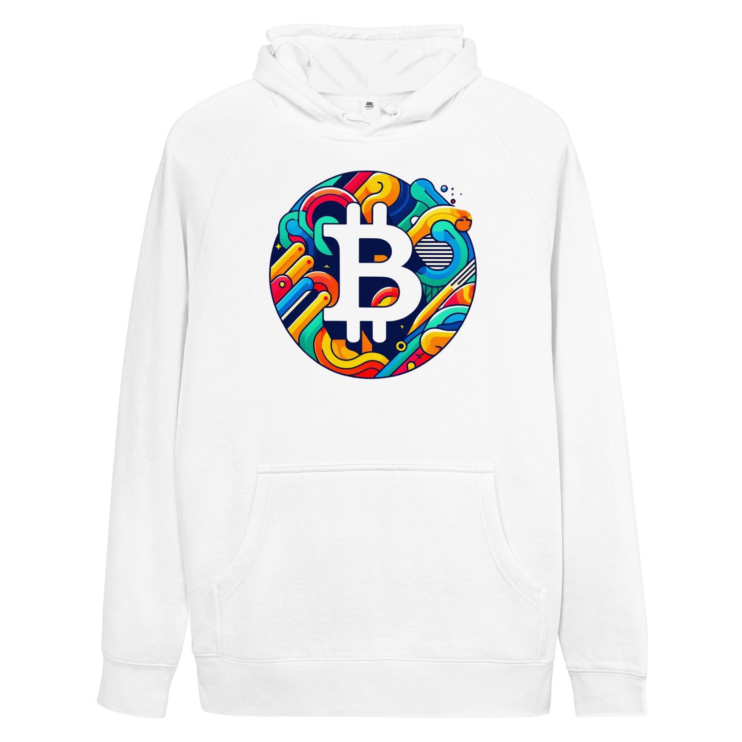Abstract Hoodie - side view