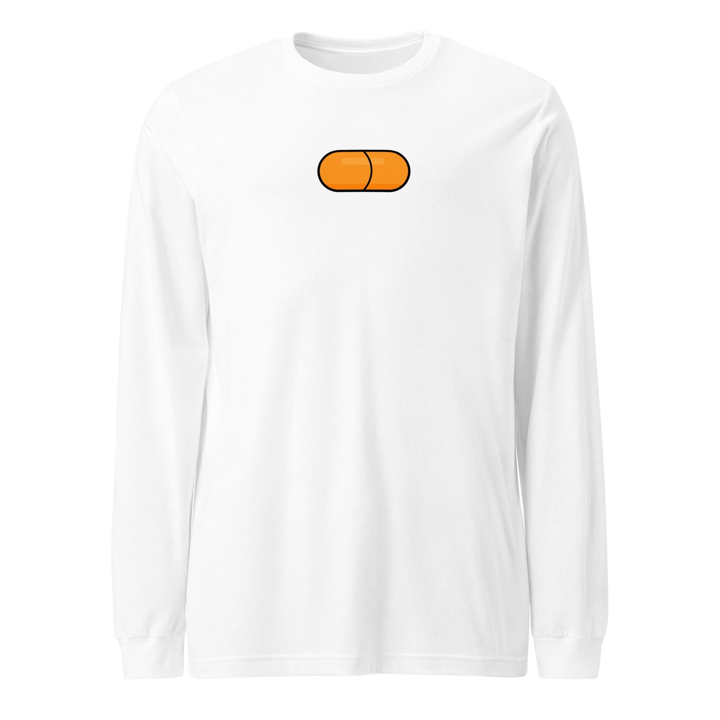 Orange Pill Long Sleeve Tee
