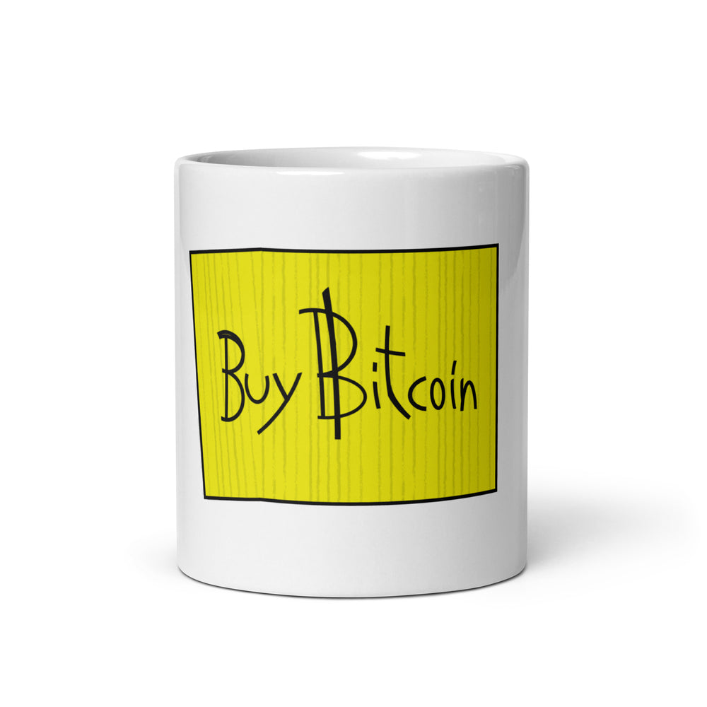 FSC Buy Bitcoin Mug - front view