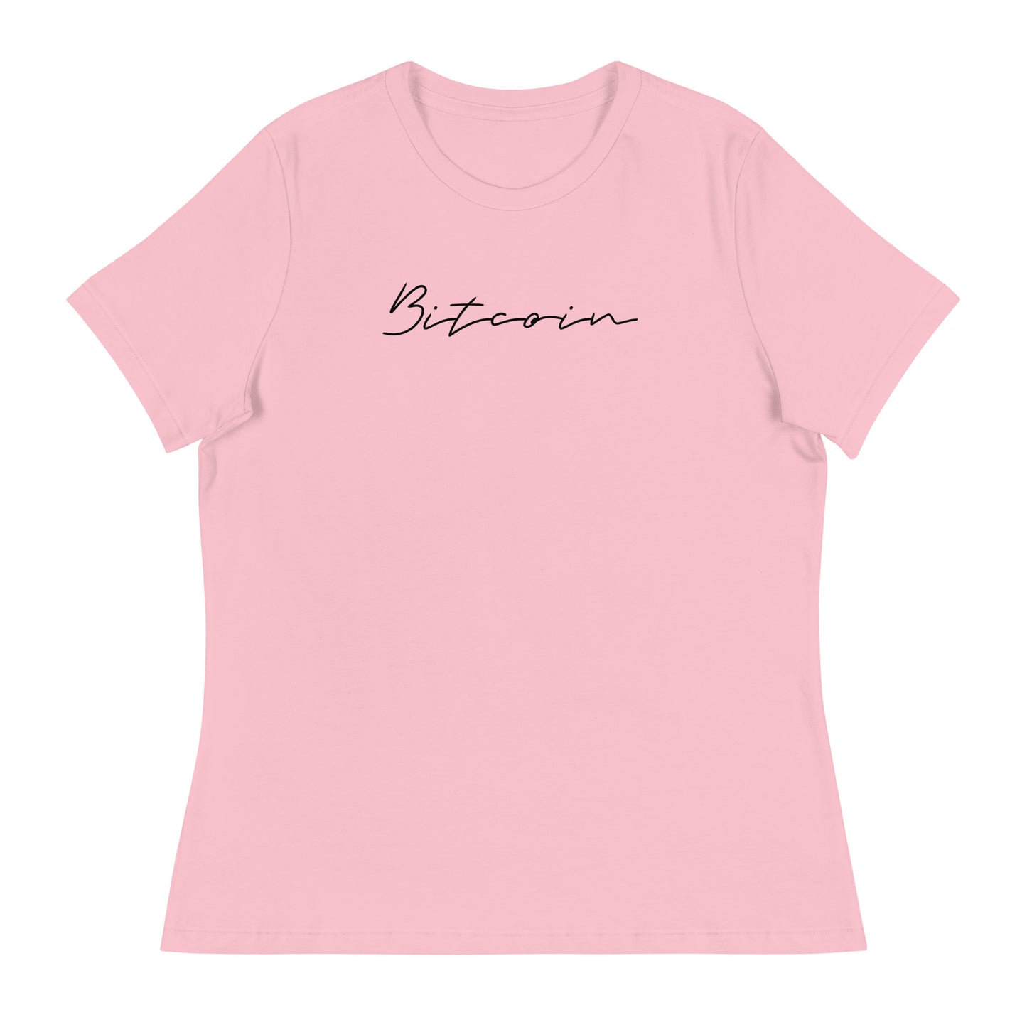 Bitcoin Signature Women's Relaxed Tee