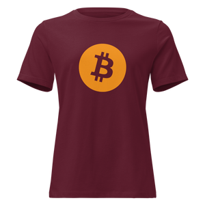 Classic Bitcoin Logo Women's Relaxed Tee