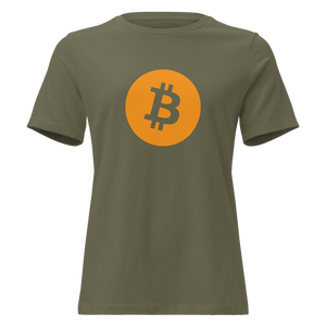 Classic Bitcoin Logo Women's Relaxed Tee