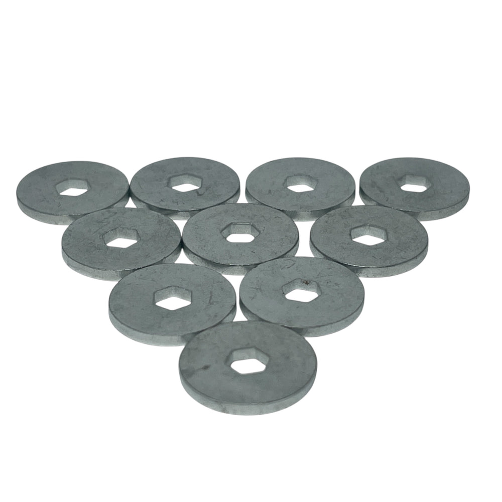 10 x Hex washers
