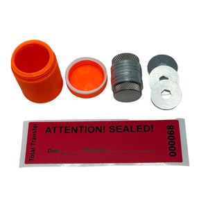 33.5mm 3D capsule +12-hex-washer set - front view