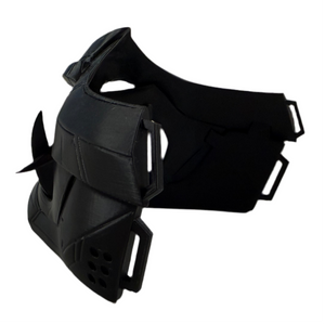 Samurai Oni / Demon Mask - back view