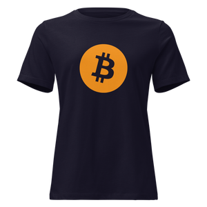 Classic Bitcoin Logo Women's Relaxed Tee