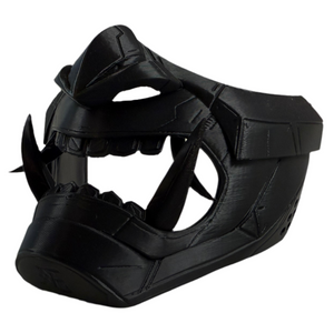 Samurai Oni / Demon Mask - front view