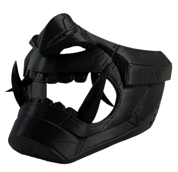 Samurai Oni / Demon Mask - front view