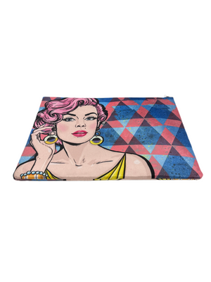 Pop-Art Clutch Bag - side view