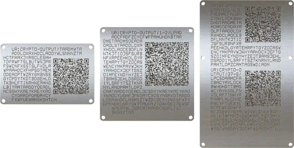 SeedHammer Plate Kits - front view