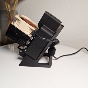 AP3D Bitaxe Case & Stand - side view