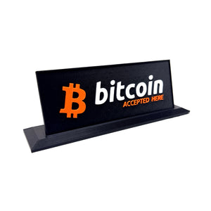 Retail Sign - Counter Top - detail view