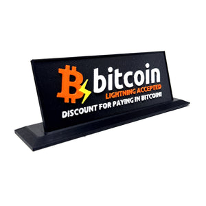 Retail Sign - Counter Top - lifestyle view
