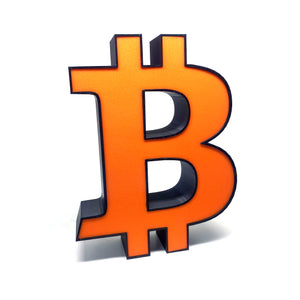 Bitcoin Display Piece - back view