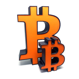 Bitcoin Display Piece - front view