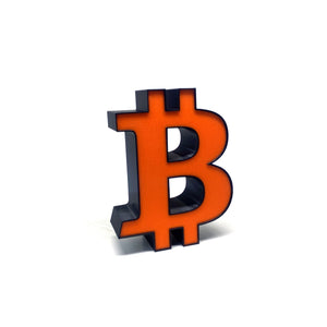 Bitcoin Display Piece - detail view