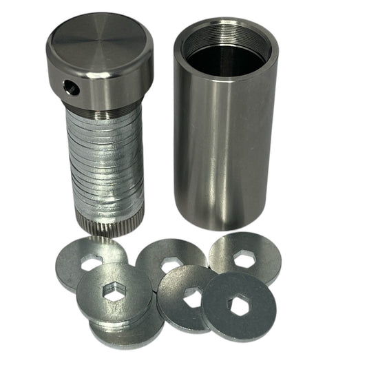 Stainless Steel Capsule & 25 Hex-washer Set
