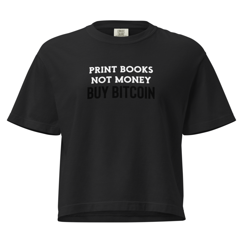 Print Books Not Money
