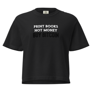 Print Books Not Money