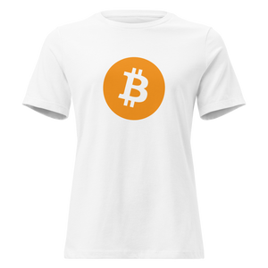 Classic Bitcoin Logo Women's Relaxed Tee