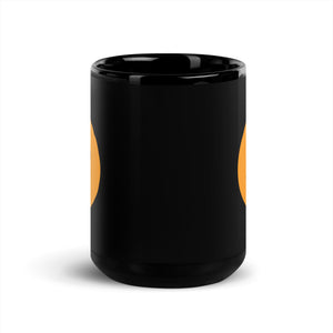 Bitcoin Logo Mug - Black - view 6