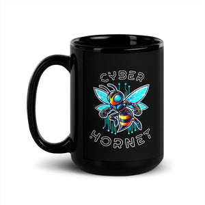 Cyber Hornet Mug - lifestyle view