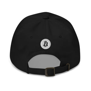 Light OpSec Bitcoin Strapback Cap - back view