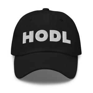 HODL Strapback Cap - front view