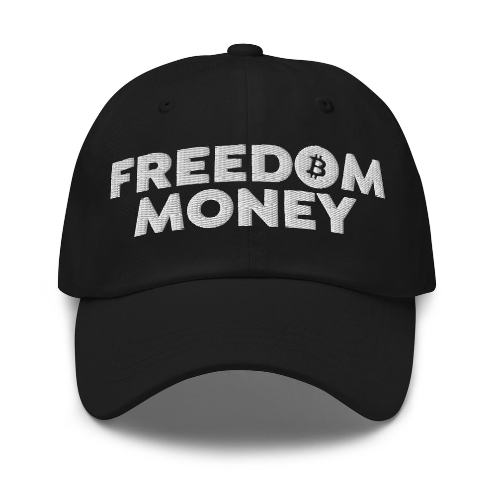 Freedom Money Strapback Cap - front view
