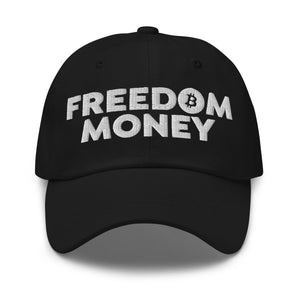 Freedom Money Strapback Cap - front view