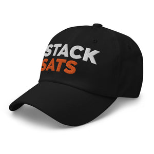Stack Sats Strapback Cap - lifestyle view
