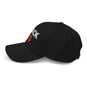 Stack Sats Strapback Cap - side view